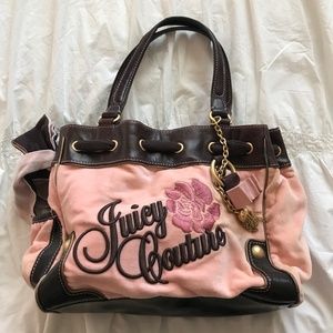 Juicy Couture bag purse in Pink and Brown